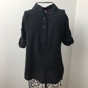 LUX Women's S Black sleeveless top